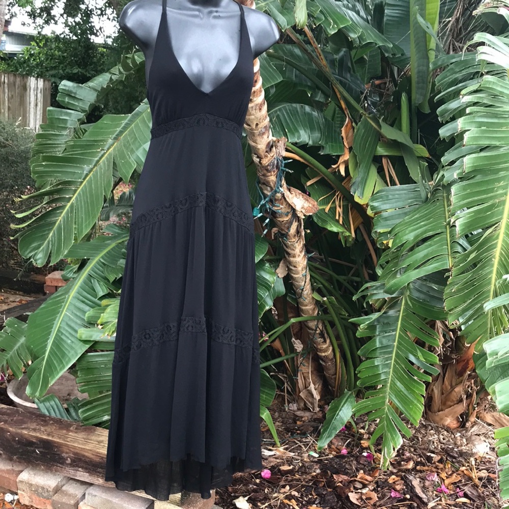 Westin tiered slip dress